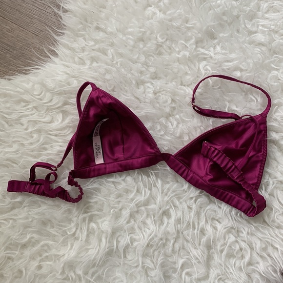 Victoria’s Secret Purple Satin Bralette - Picture 3 of 3